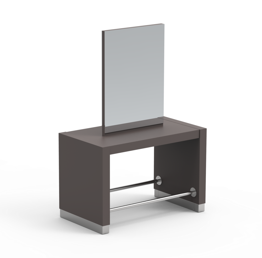 Libero Wood freestanding double and quadruple dressing table